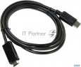 Кабель-переходник Displayport M-> Hdmi M 1.8m Telecom [ta494)