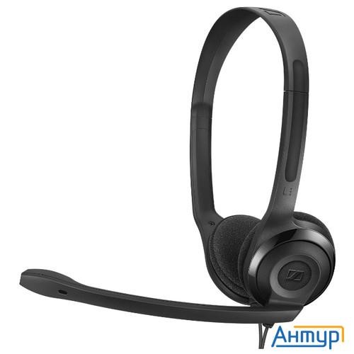 Sennheiser/epos Pc 5 Chat черный {42-17000 Гц, 32 ?, 1 X 3,5 мм, 95 дБ Spl @ 1 кГц, 1В Rms, 90–15.00