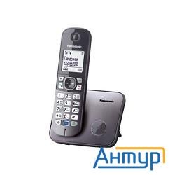 Panasonic Kx-tg6811rum (серебристый) (Беспроводной Dect,40 мелодий,телефонный справочник 120 зап.)