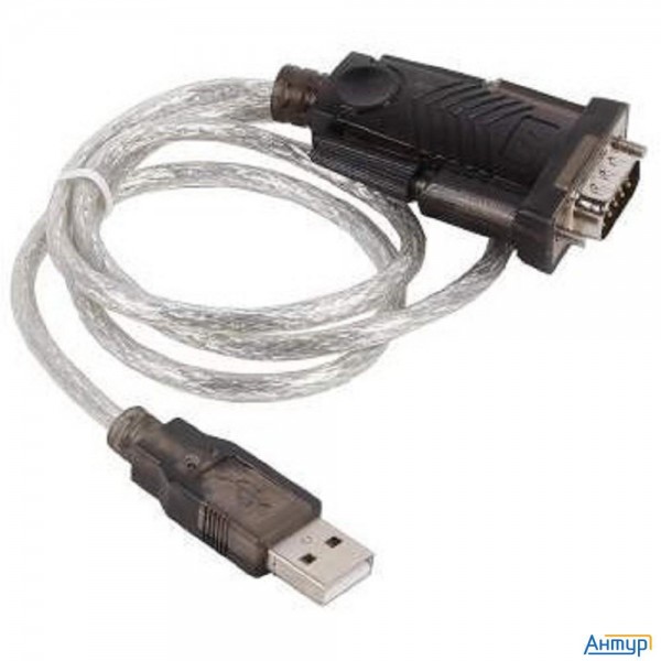 Orient Кабель-адаптер Uss-101n18, Usb Am To Rs232 Db9m (prolific Pl2303hxd, поддержка Win 8.x/10), д