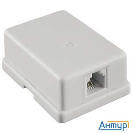 Exegate Ex271122rus Розетка внешняя Rj-45 кат.5/5e Utp Krone/110