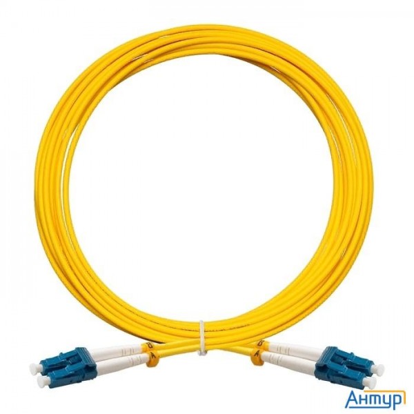 Exegate Ex295143rus Патч-корд волоконно-оптический Exegate Fc-d-9-lc-lc-5m-lszh (Шнур ВО Sm 9/125 (o