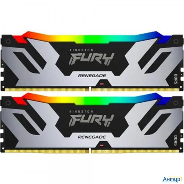 Kingston Ddr5 32gb Fury Renegade Xmp Kf580c38rsak2-32 Kit(2x16gb)  8000МГц, Dimm,  Ret
