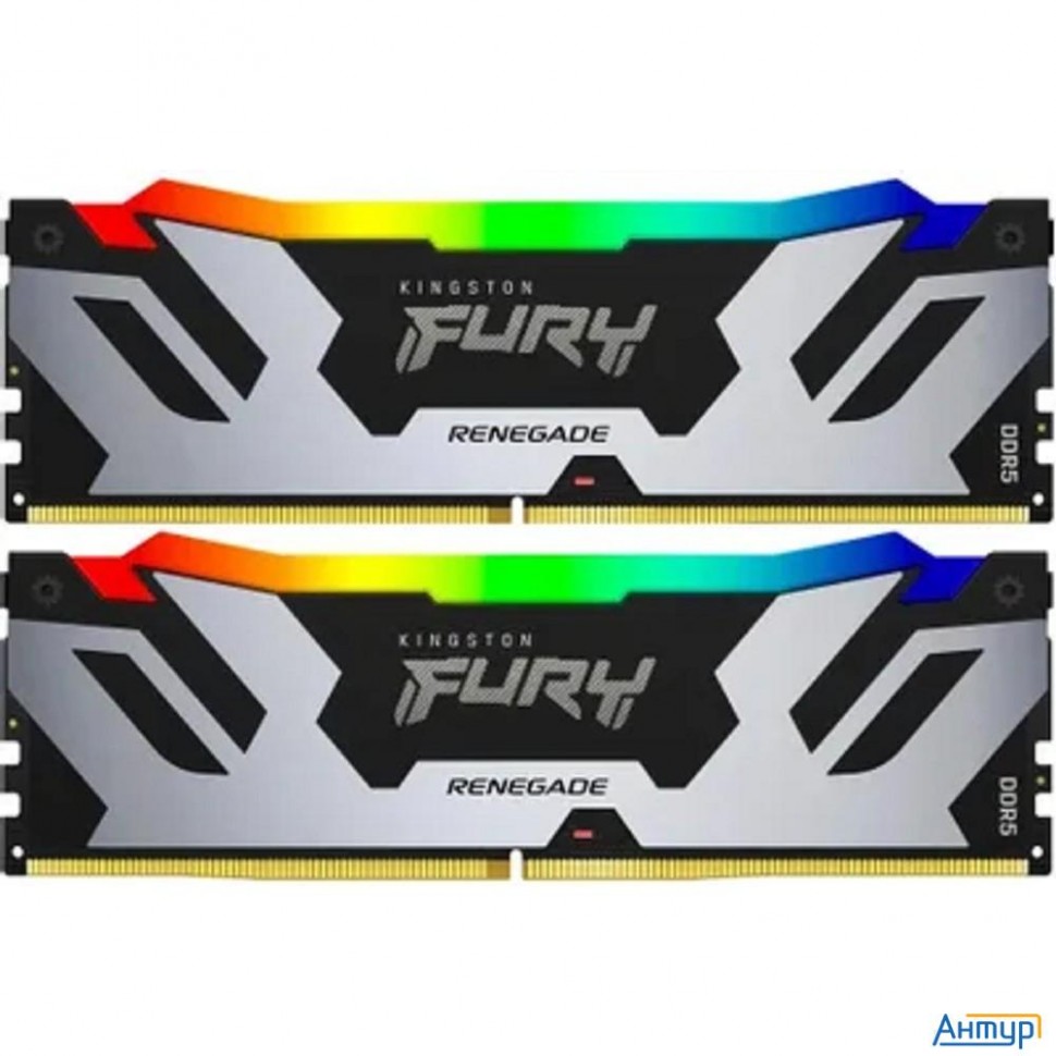 Kingston Ddr5 32gb Fury Renegade Xmp Kf580c38rsak2-32 Kit(2x16gb)  8000МГц, Dimm,  Ret