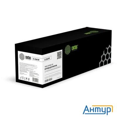 Картридж лазерный Cactus Cs-c067hy 067hy желтый (2350стр.) для Canon I-sensys Lbp631cw/lbp633cdw/mf6