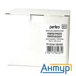 Perfeo Pf-gla6-180/600 Бумага Perfeo глянцевая 600л, 10х15 180 г/м2 (g11)