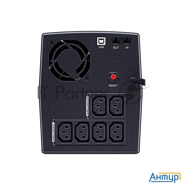 Cyberpower Ut2200eig ИБП {line-interactive, Tower, 2200va/1320w Usb/rj11/45/usb Charger A/c (6 Iec С