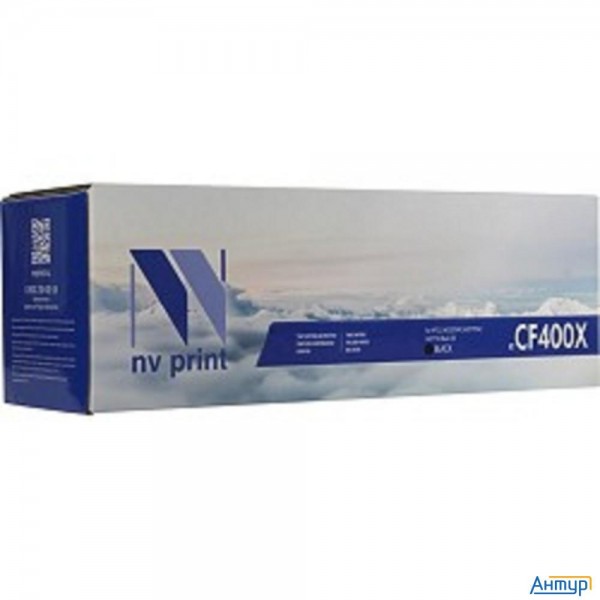 Nv Print Cf400xbk Картридж  для  Hp Laser Jet Pro M252dw/m252n/m274n/m277dw/m277n, 2300к., Black