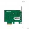 Сетевой адаптер Exegate Exe-562 (pci-e X1 V2.0, 2xrj45, Utp 10/100/1000mbps, Realtek Chipset Rtl8111