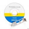 Сетевой адаптер Exegate Exe-562 (pci-e X1 V2.0, 2xrj45, Utp 10/100/1000mbps, Realtek Chipset Rtl8111