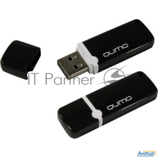Usb 2.0 Qumo 64gb Optiva 02 Black [qm64gud-op2-black]