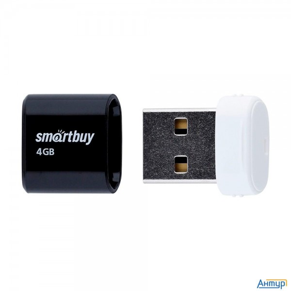 Smartbuy Usb Drive 4gb Lara Black (sb4gblara-k)