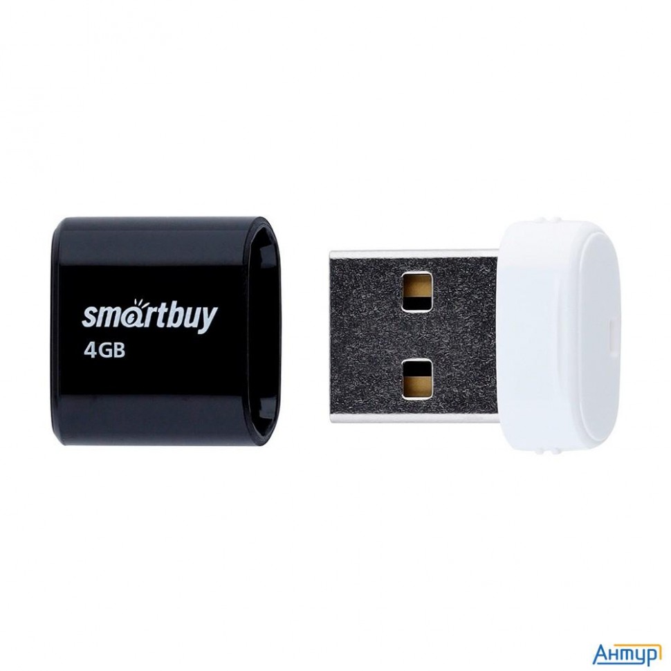 Smartbuy Usb Drive 4gb Lara Black (sb4gblara-k)