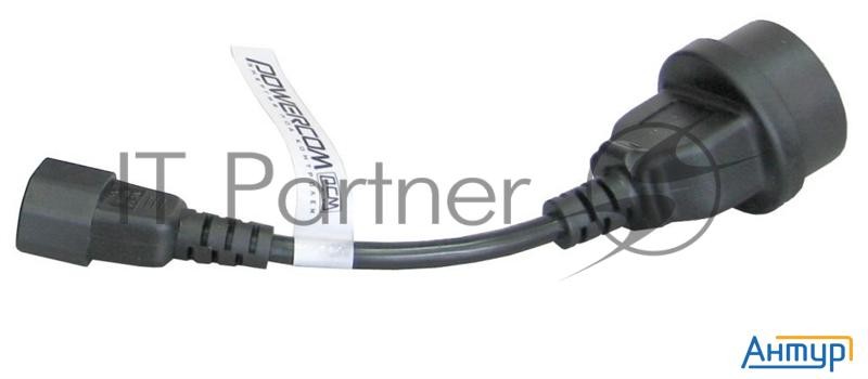 Кабель Powercom Cord Scut Iec320 To Type-f  (504291)