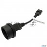 Кабель Powercom Cord Scut Iec320 To Type-f  (504291)