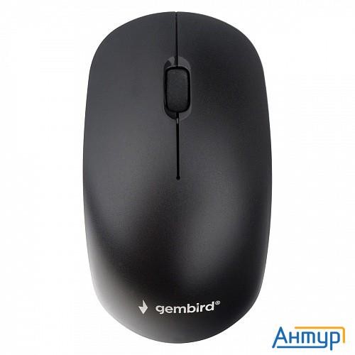 Gembird Musw-435 {Мышь беспроводная, черный, 2.4ГГц, 2кн+колесо-мышка, 1000/1600/2400 Dpi, оптически