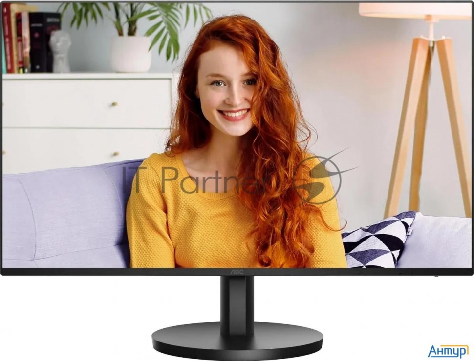 Монитор Aoc 27" Basic-line 27b3ca2 черный Ips Led 4ms 16:9 Hdmi матовая 1000:1 250cd 178гр/178гр 192