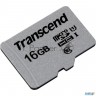 Флеш карта Microsd 16gb Transcend Microsdhc Class 10 Uhs-1 U1, (без адаптера), Tlc