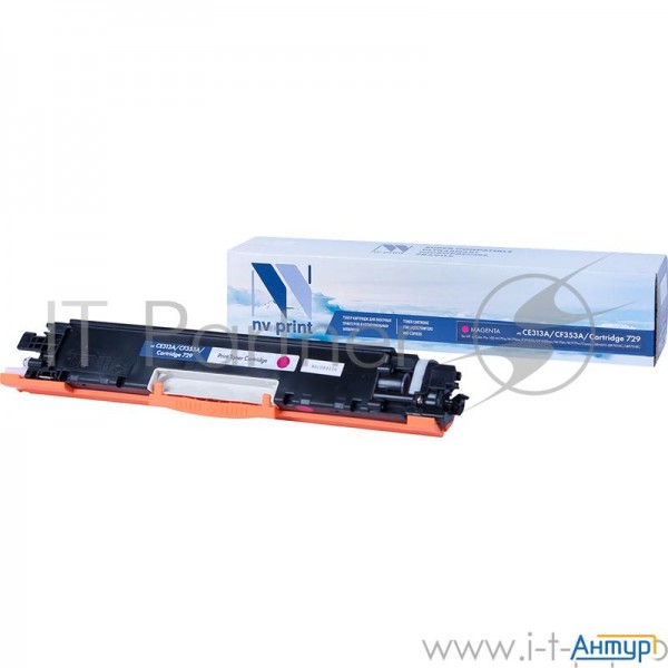 Картридж Nvprint совместимый Hp Ce313a/cf353a/canon 729 Magenta для Laserjet Color Pro 100 M175a/m17