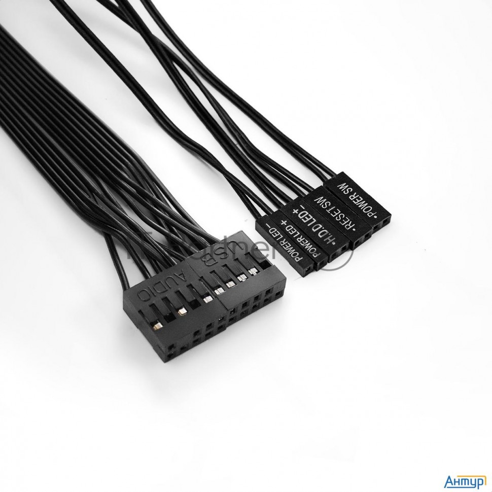 Корпус Miditower Exegate Un-605b Black, Atx, <без БП>, 2*usb, Audio, замок блокировки кнопки питания