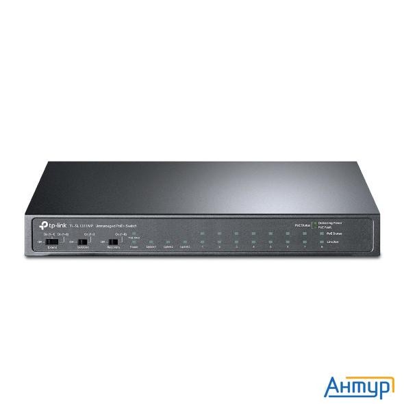 Tp-link Tl-sl1311mp Настольный коммутатор на 8 Poe+ портов 10/100 Мбит/с и 3 гигабитных порта