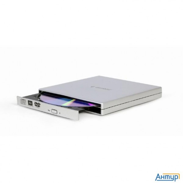 Usb 2.0 Gembird Dvd-usb-02-sv пластик, серебро