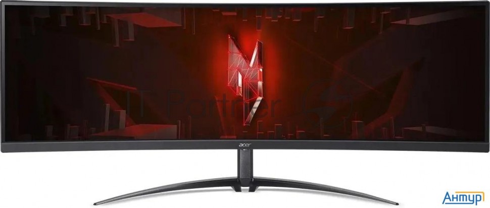 Монитор Acer 44.5" (113.03см) Xz452cuvbemiiphuzx черный Va Led 4ms 32:9 Hdmi M/m матовая 3000:1 450c