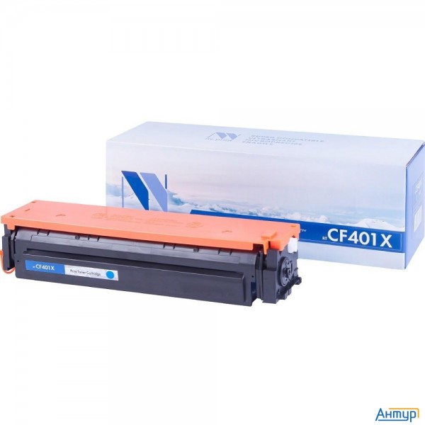 Nv Print Cf401xc Картридж для  Hp Laser Jet Pro M252dw/m252n/m274n/m277dw/m277n (2300k) Cyan