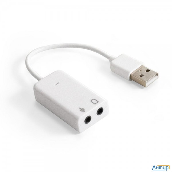 Exegate Ex294786rus Кабель-адаптер (внешняя звуковая карта) Exegate <ex-au-01s> для подключения гарн