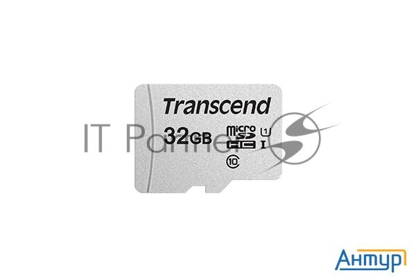 Флеш карта Microsd 32gb Transcend Microsdhc Class 10 Uhs-1 U1, (без адаптера), Tlc
