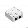 Exegate Ex292843rus Розетка внешняя двойная Exegate Sm2-rj45-c5 Rj-45 кат.5/5e Utp Krone/110