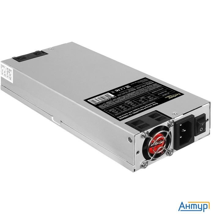 Exegate Ex292184rus Серверный БП 1000w Exegate Serverpro-1u-1000ads (1u, Apfc, КПД 85% (80 Plus Bron