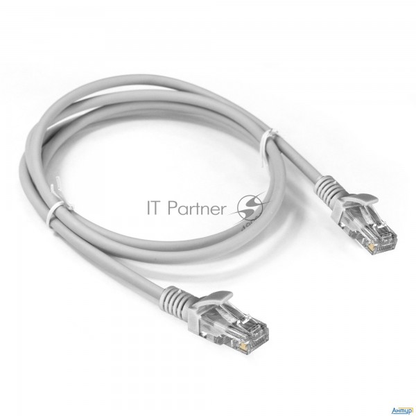 Патч-корд Exegate Ex286382rus Utp-rj45-rj45-5e-1,5m-lszh-gy, Utp, Cat.5e, Lszh, 1.5м, серый