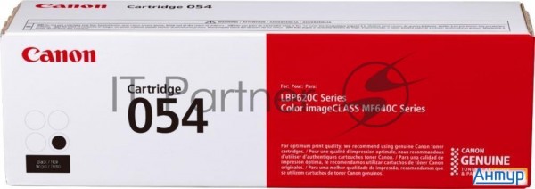 Тонер Картридж Canon 054 Bk 3024c002 черный (1500стр.) для Canon Mf645cx/mf643cdw/mf641cw/lbp623cdw/