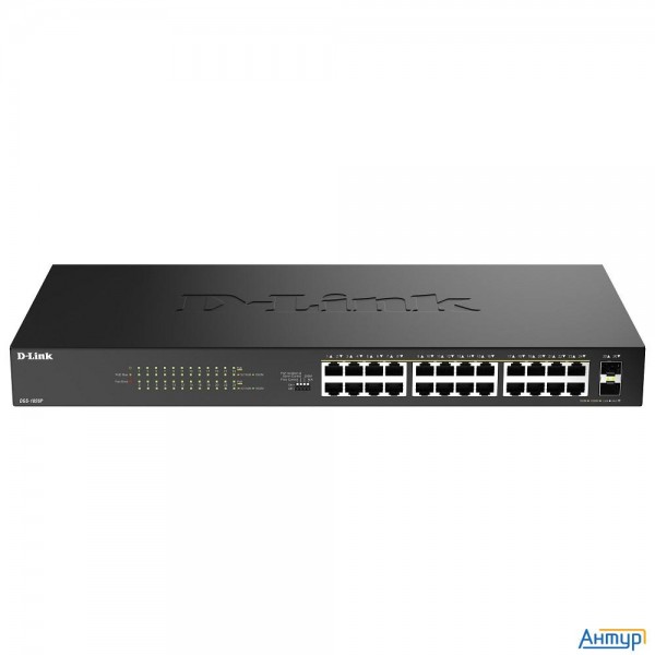 D-link Dgs-1026p/a1a Конфигурируемый коммутатор с 24 портами 10/100/1000base-t, 2 портами 1000base-x