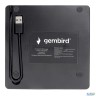 Внешний Dvd-привод с интерфейсом Usb Gembird Dvd-usb-03 пластик, черный