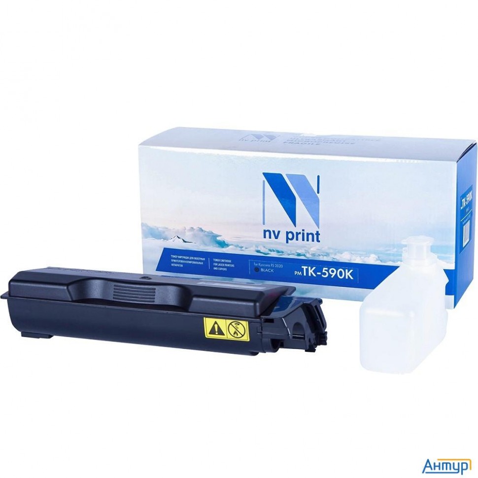 Nvprint Tk-590bk Тонер-картридж для Kyocera Fs-c2026mfp/c2126/c2526mfp/c2626/c5250dn/p6026cdn/m6526c