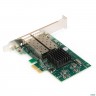 Сетевой адаптер Exegate Exe-82576-f2 (pci-e X1 V2.0, порты 2xsfp, 10/100/1000mbps, Gigabit Server Ni