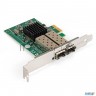 Сетевой адаптер Exegate Exe-82576-f2 (pci-e X1 V2.0, порты 2xsfp, 10/100/1000mbps, Gigabit Server Ni