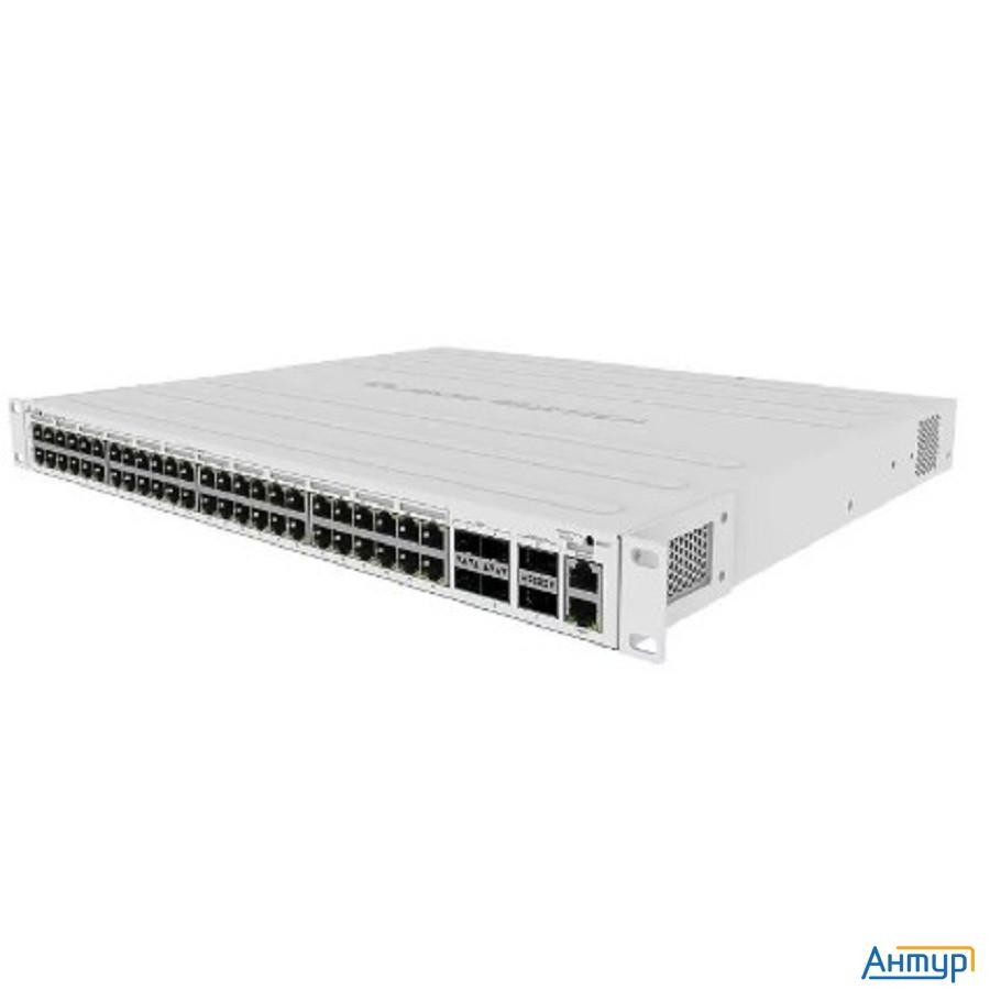 Mikrotik Crs354-48p-4s+2q+rm Коммутатор Cloud Router Switch 354-48p-4s+2q+rm With Routeros L5 Licens