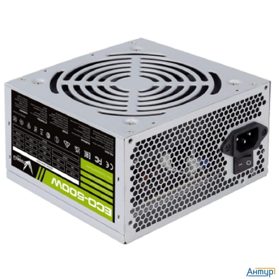 Formula V Line Eco-500, 500w, Atx12v V2.3, 12cm Fan (ex Aerocool)