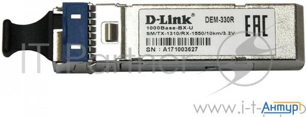 D-link 330r/10km/a1a 1000base-lx Single-mode 20km Wdm Sfp Tranceiver, Support 3.3v Power, Lc Connect