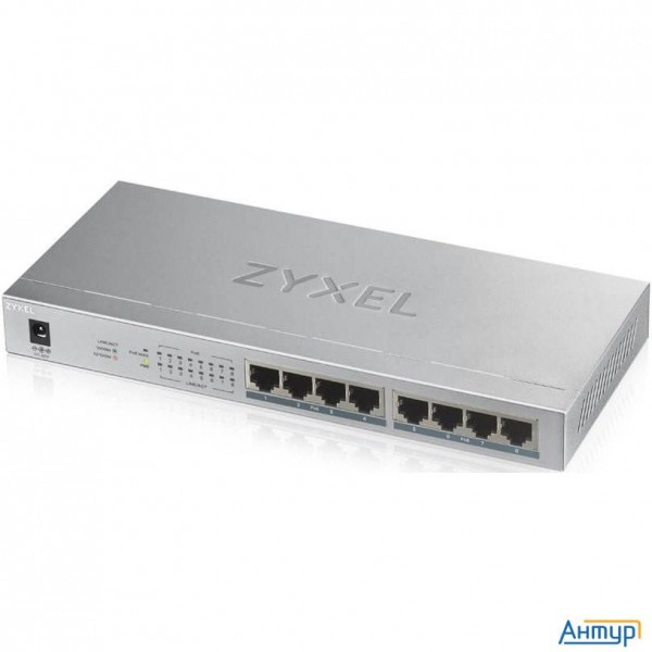Zyxel Gs1008hp-eu0101f Межсетевой экран Zyxel Zywall Atp800, Rack, 12 конфигурируемых (lan/wan) порт