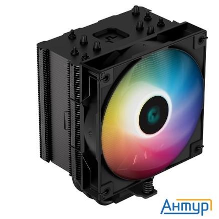 Cooler Deepcool Ag500 Bk Argb { Lga1700/1200/115x/am5/am4 Tdp 240w, Pwm, Argb Fan 120mm}