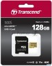 Флеш карта Microsd 128gb Transcend Microsdxc Ultimate Uhs-i U3, V30, (sd адаптер), Mlc