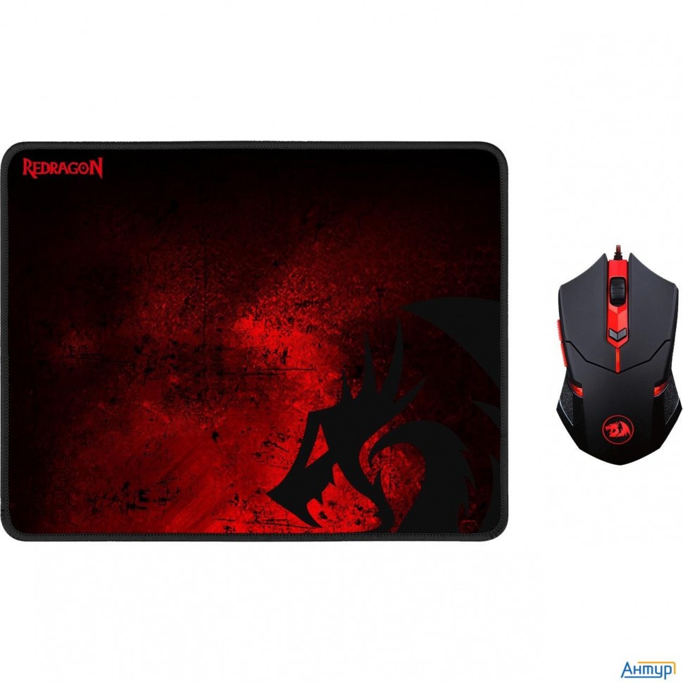 Redragon Игровой набор M601wl-ba Ru [78227] {беспроводная мышь+ковер }