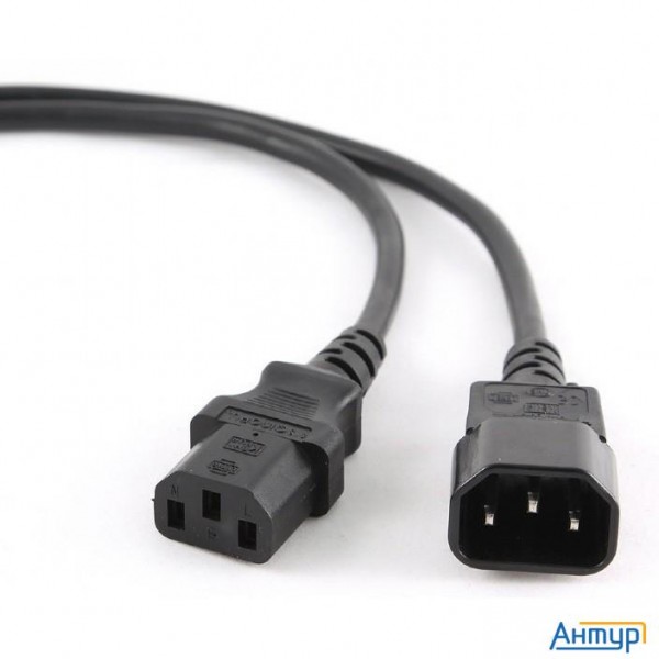 Cablexpert Кабель питания C14- C19, 3х1кв.мм, черный, 1.8м , с заземлением (pc-189-1-1)