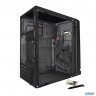 Корпус Exegate Ex283059rus  Minitower Exegate Baa-106 Black, Matx, <aaa450, 80mm>, 2*usb, Audio