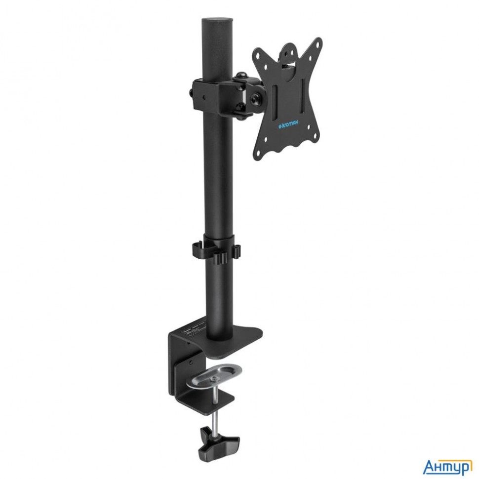 Kromax Casper-505 черный 10"-34" макс.10кг настольный поворот и наклон