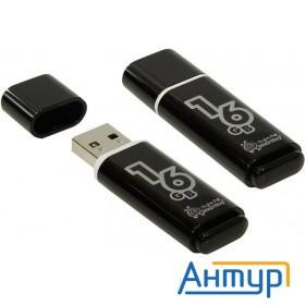 Smartbuy Usb Drive 16gb Glossy Series Black Sb16gbgs-k